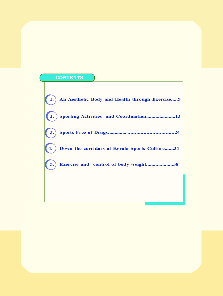SCERT Health & Physical Education Textbook For Class-X - Page 5