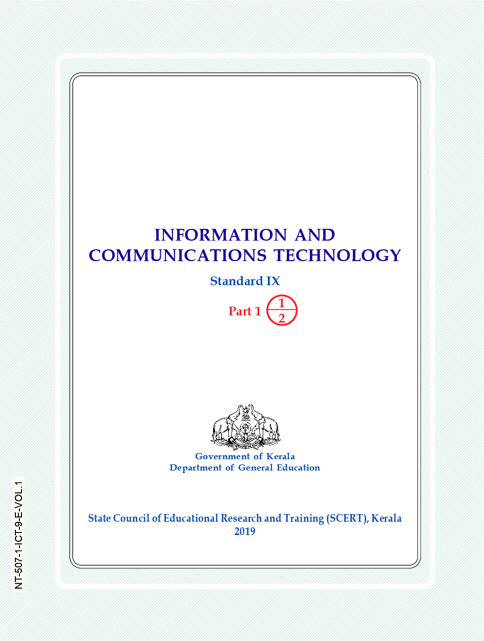 SCERT Information And Communications Technology Textbook For Class-IX - Page 2