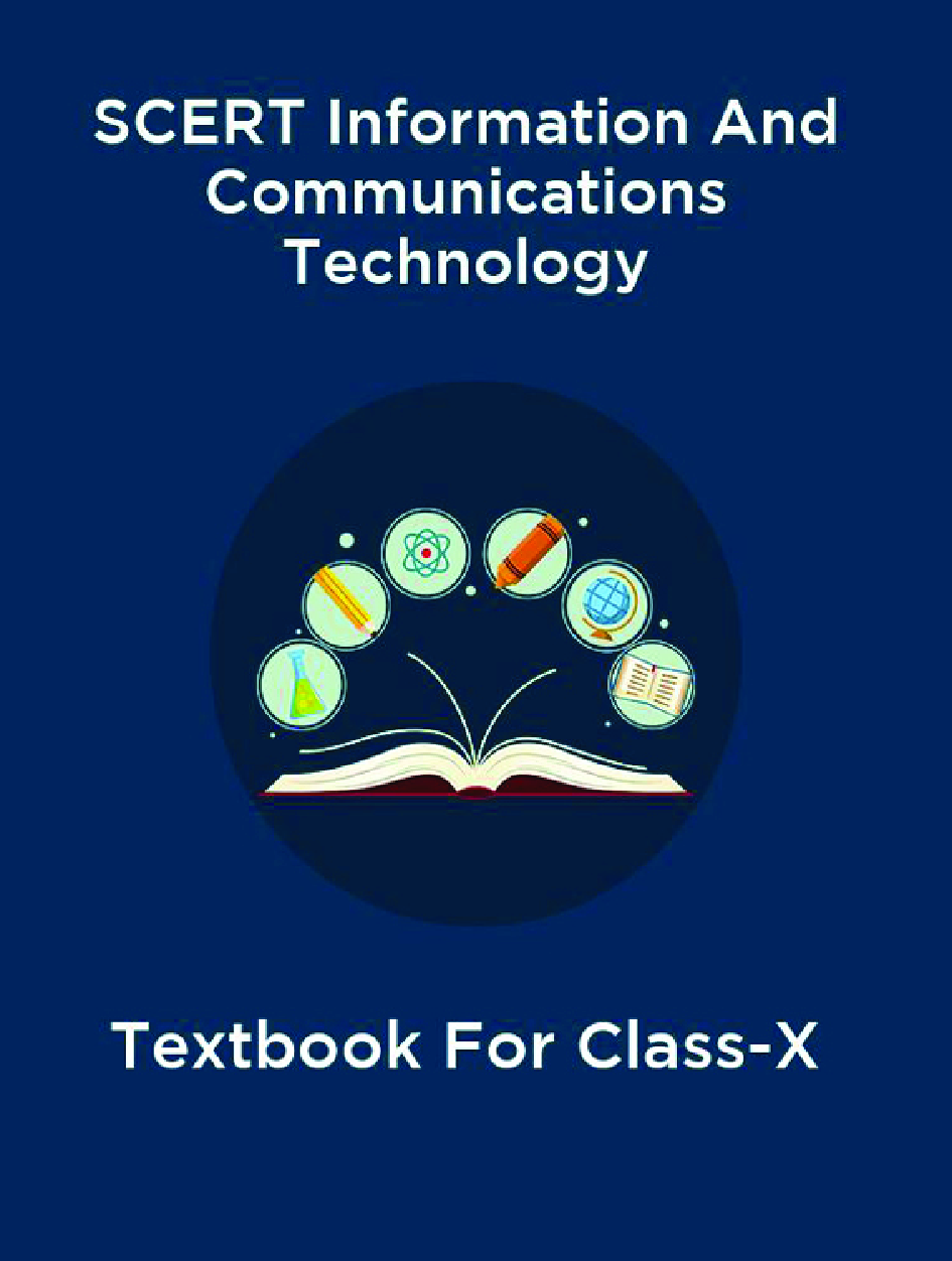 SCERT Information And Communications Technology Textbook For Class-X - Page 1