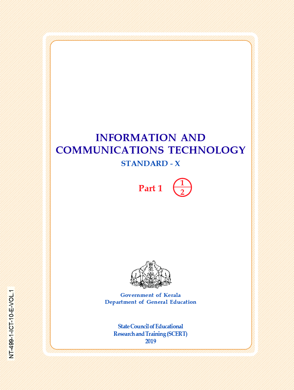 SCERT Information And Communications Technology Textbook For Class-X - Page 2