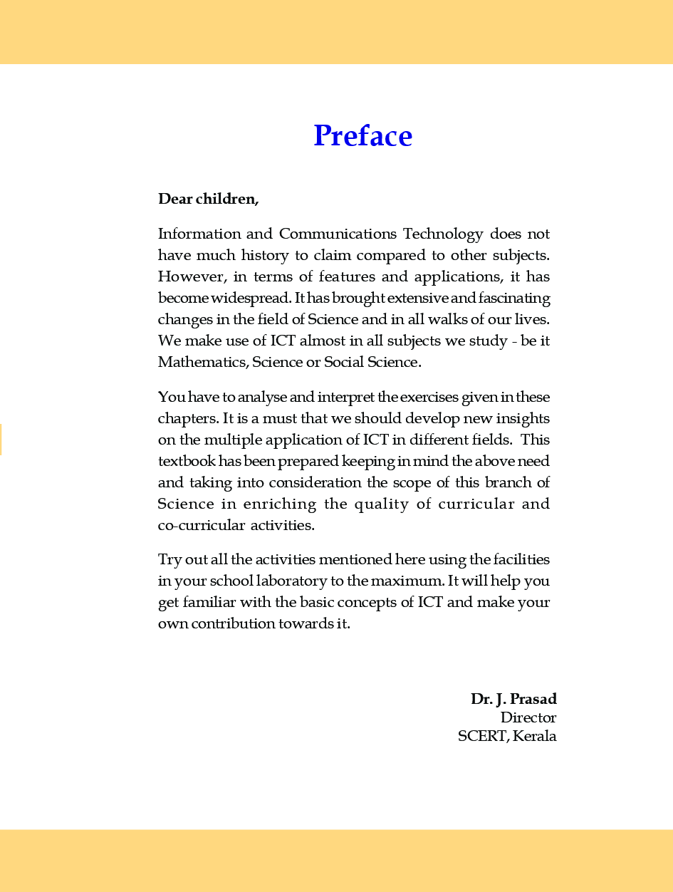SCERT Information And Communications Technology Textbook For Class-X - Page 4