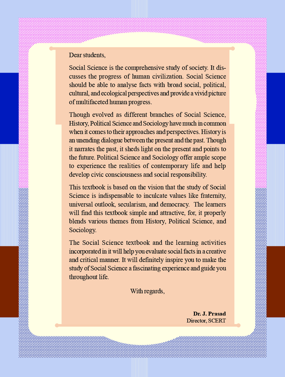 SCERT Social Science I Part-1 Textbook For Class-X - Page 4