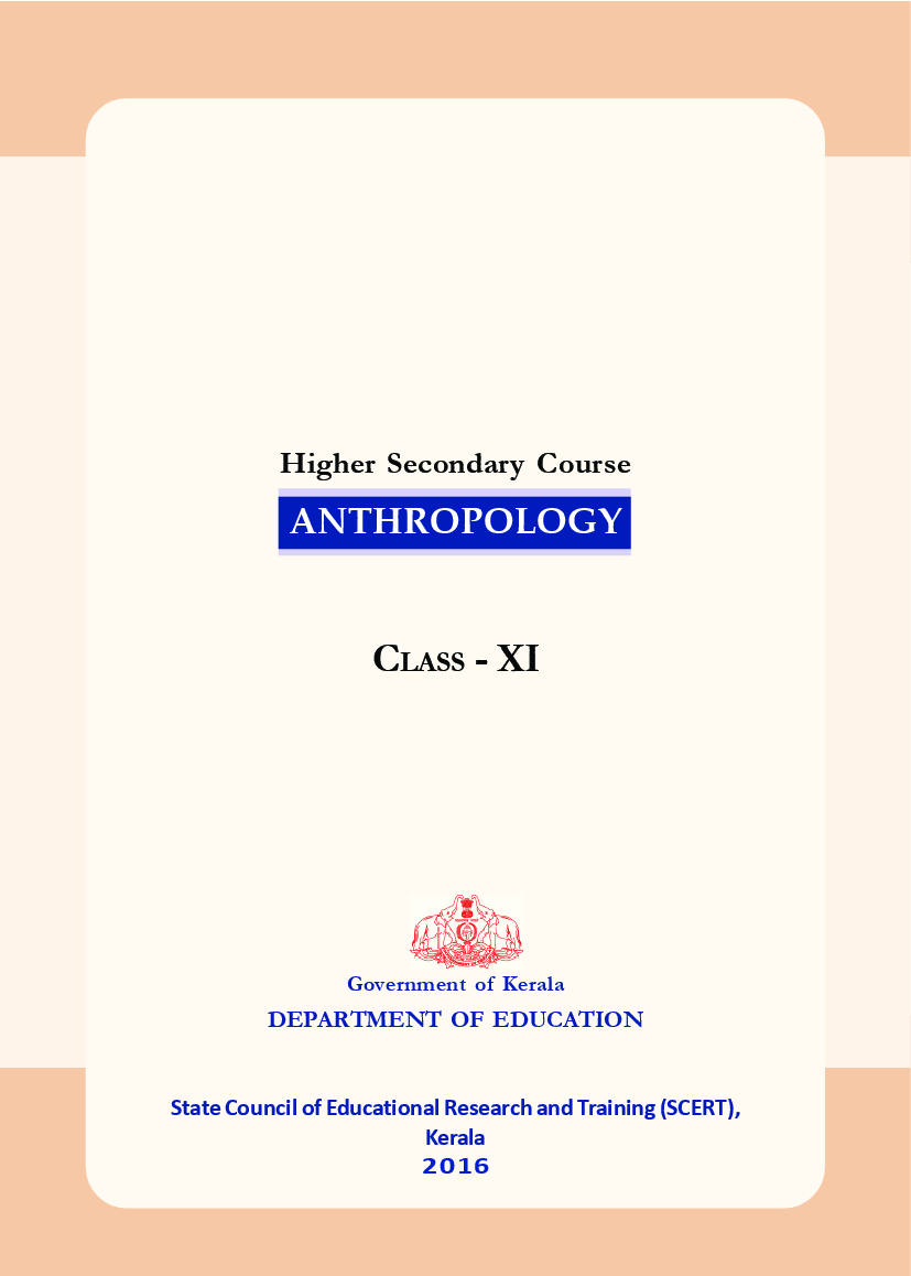 SCERT Anthropolog Textbook For Class- XI - Page 2