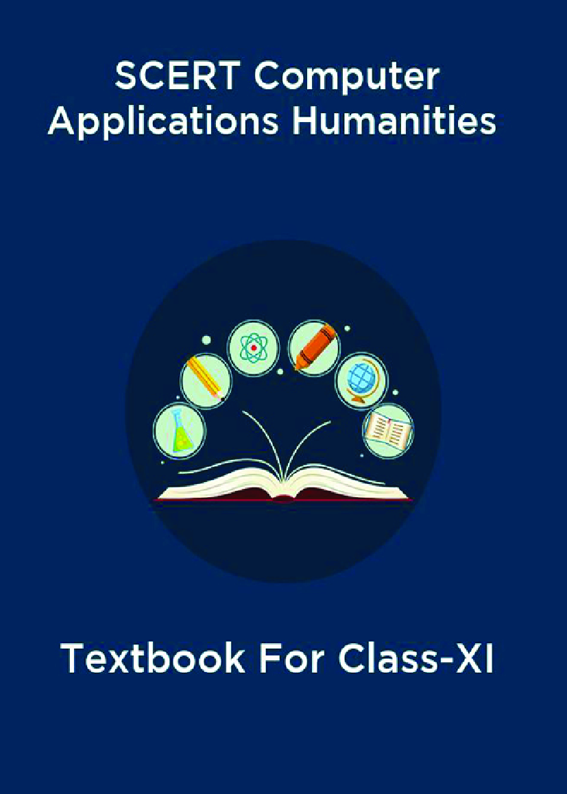 SCERT Computer Applications Humanities Textbook For Class-XI - Page 1