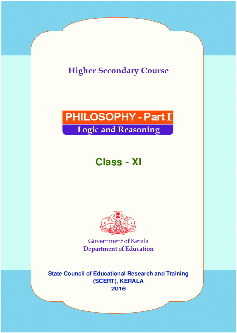 SCERT Philosophy Textbook For Class-XI - Page 2