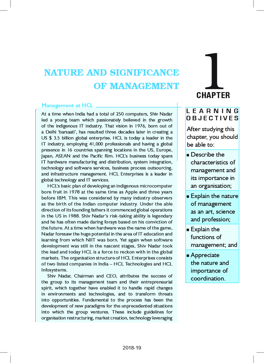 SCERT Business Studies Part-1 Textbook For Class-XII - Page 2
