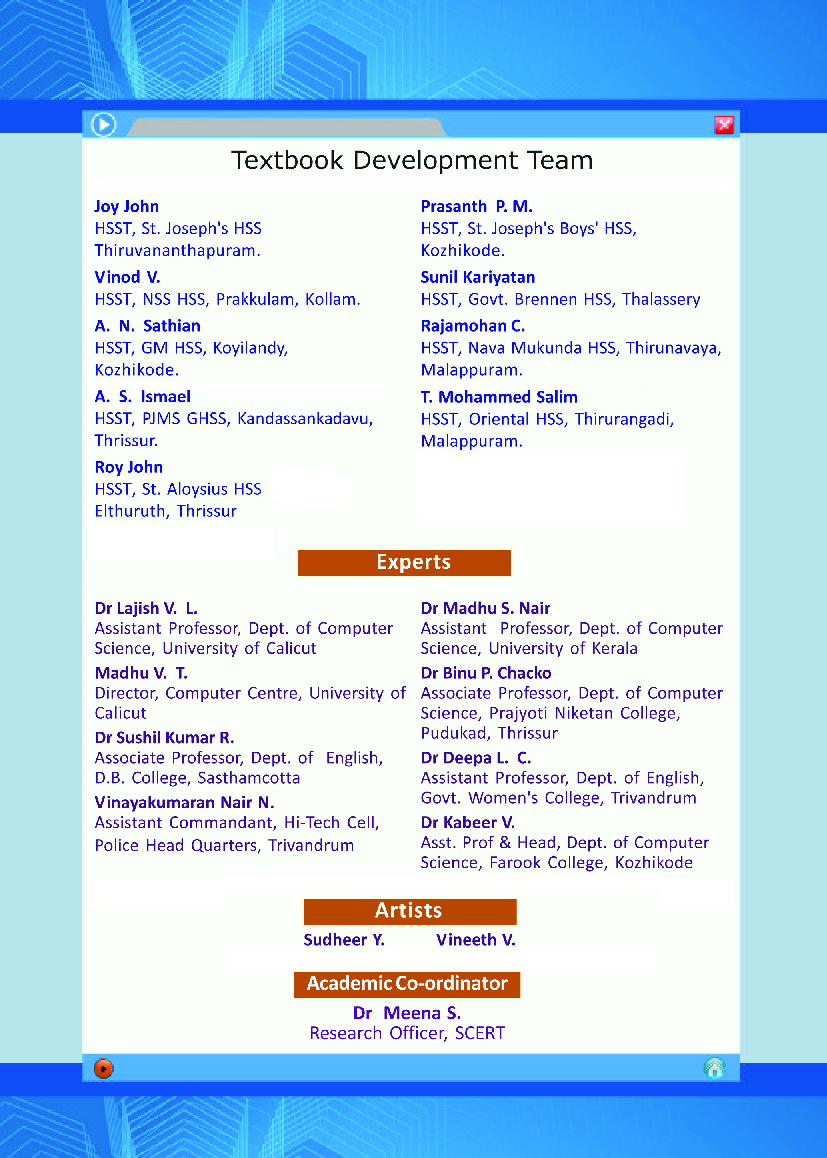SCERT Computer Science Part-1 Textbook For Class-XII - Page 5