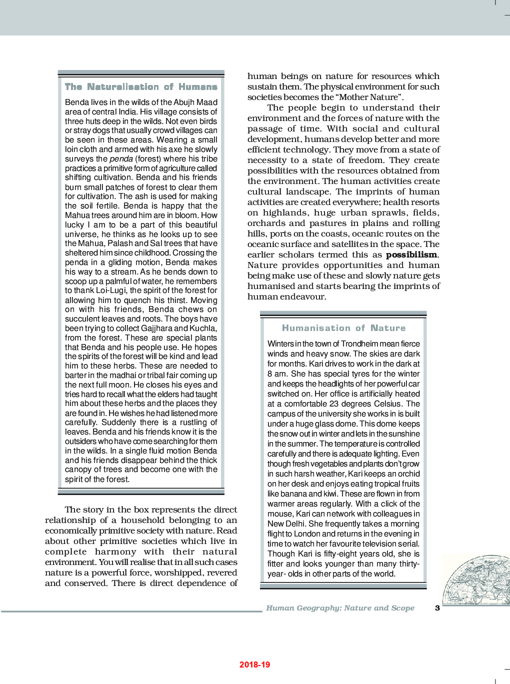 SCERT Geography Part-1 Textbook For Class-XII - Page 4