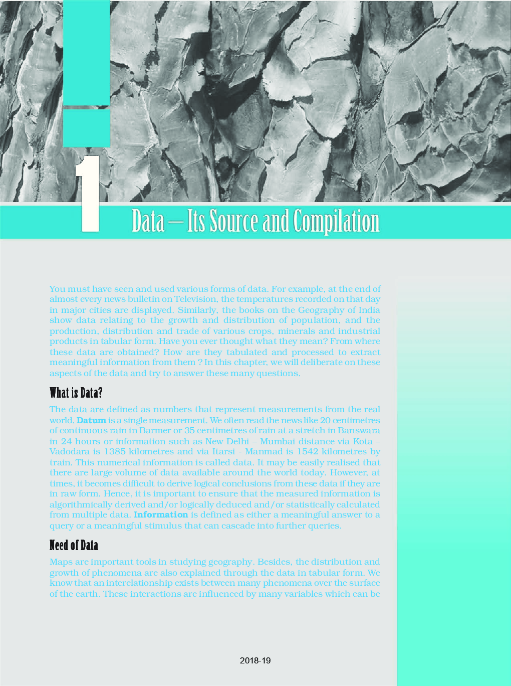 SCERT Geography Practical Textbook For Class-XII - Page 2