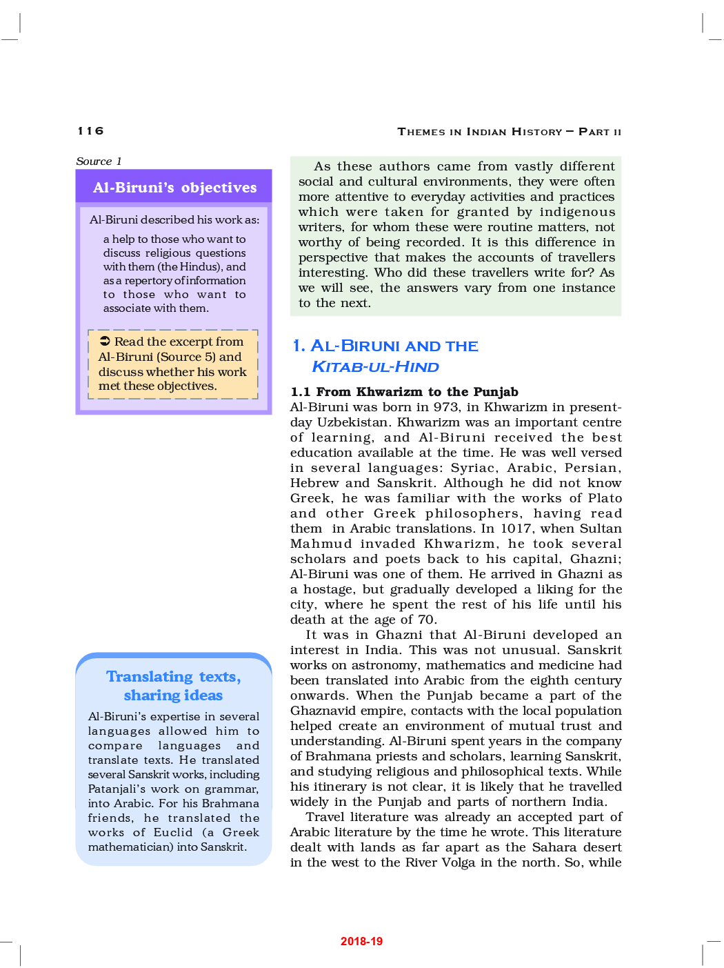 SCERT History Part-2 Textbook For Class-XII - Page 3