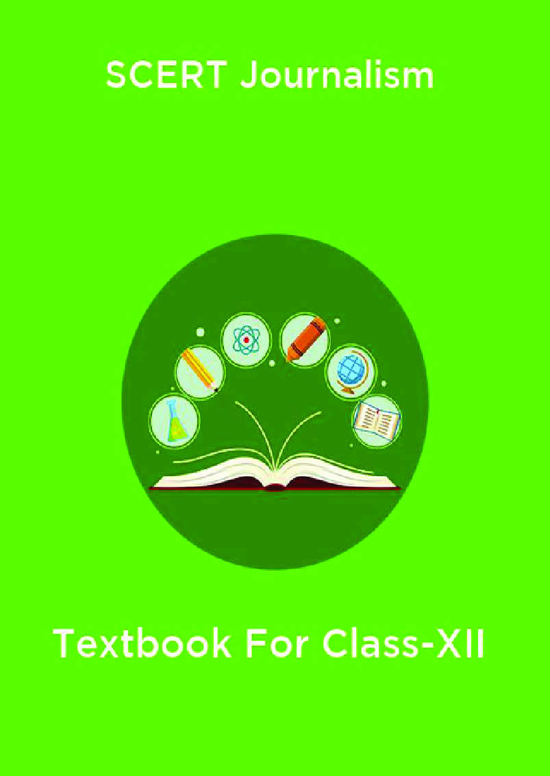 SCERT Journalism Textbook For Class-XII - Page 1