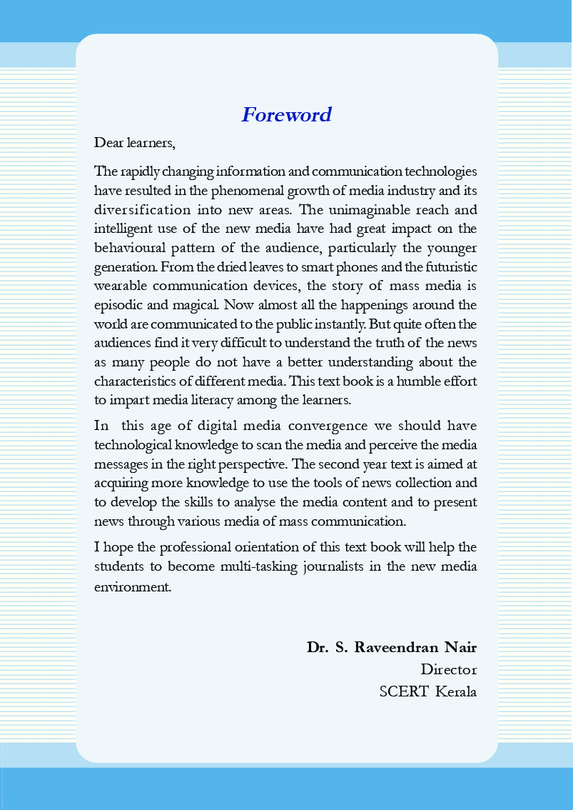 SCERT Journalism Textbook For Class-XII - Page 4