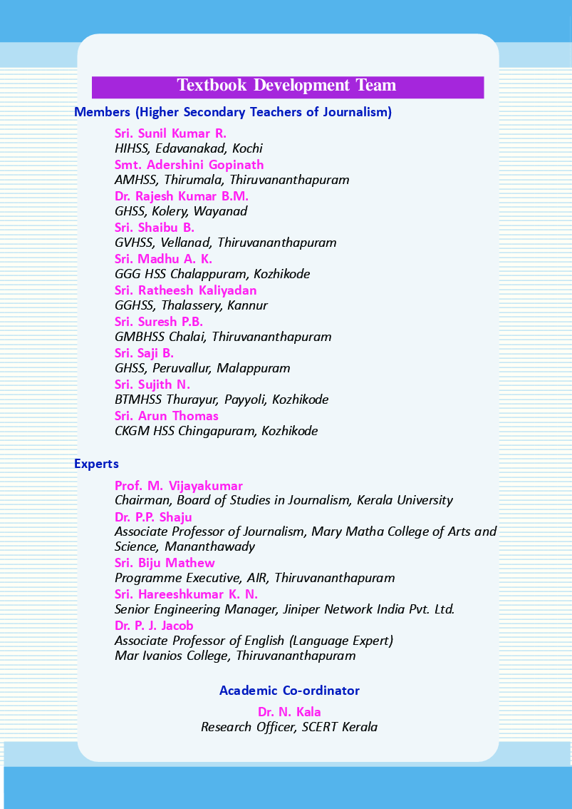 SCERT Journalism Textbook For Class-XII - Page 5