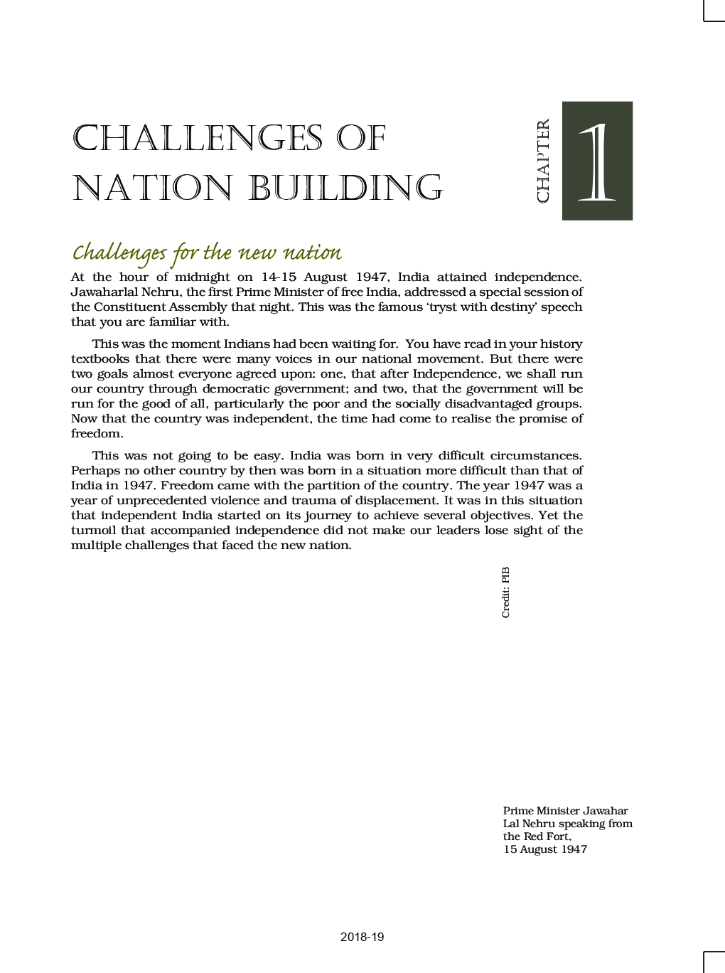 SCERT Political Science Part-1 Textbook For Class-XII - Page 3