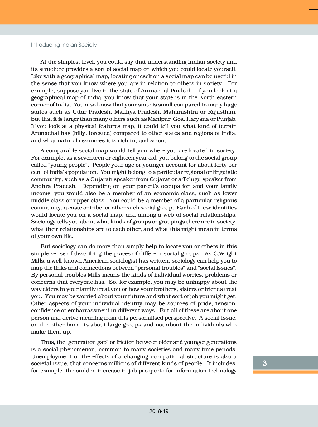 SCERT Sociology Part-1 Textbook For Class-XII - Page 4