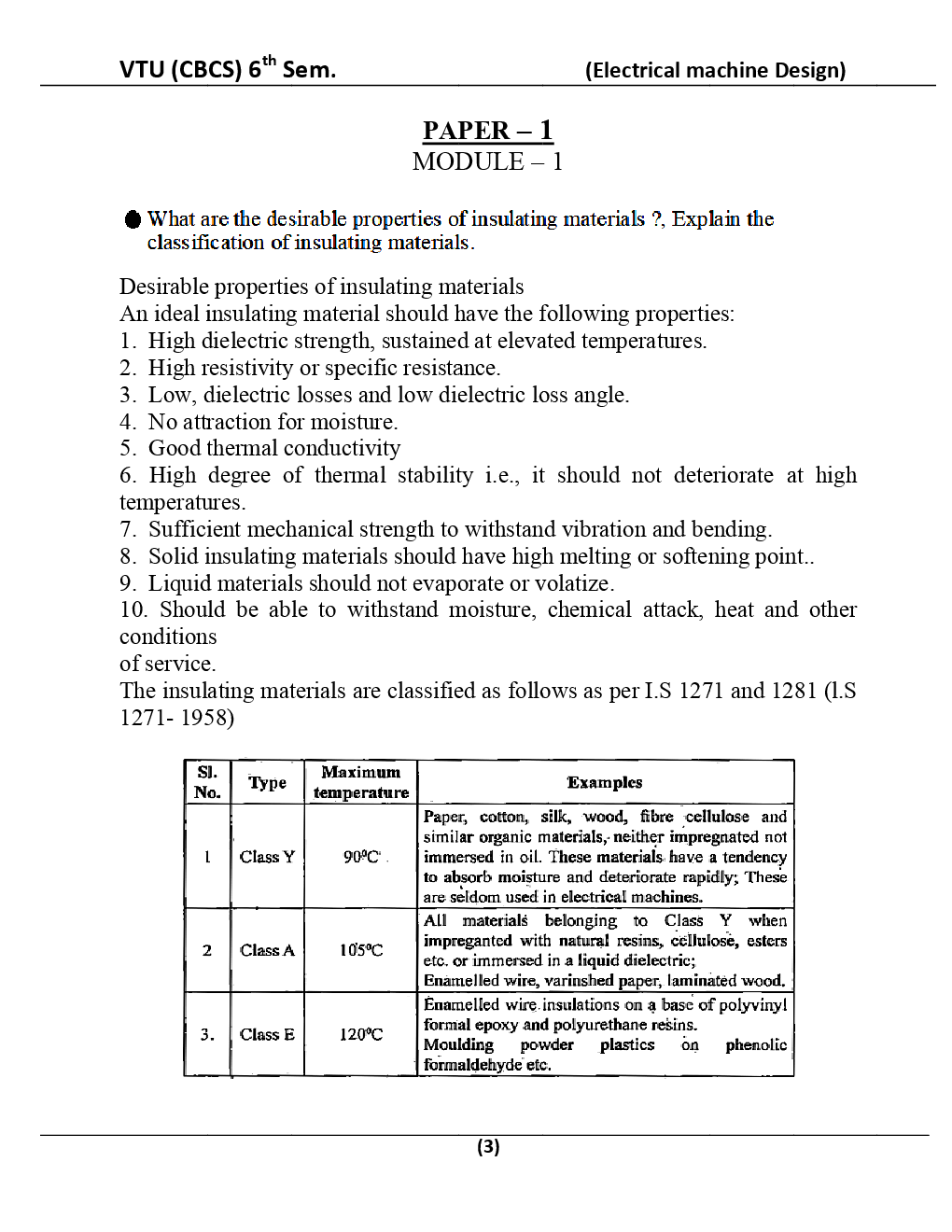 Electrical Machine  Design For VTU BE 6th Sem Electrical & Electronics Engineering - Page 4