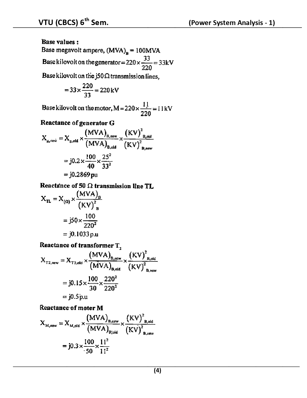 Power System Analysis -1 For VTU BE 6th Sem Electrical & Electronics Engineering - Page 5