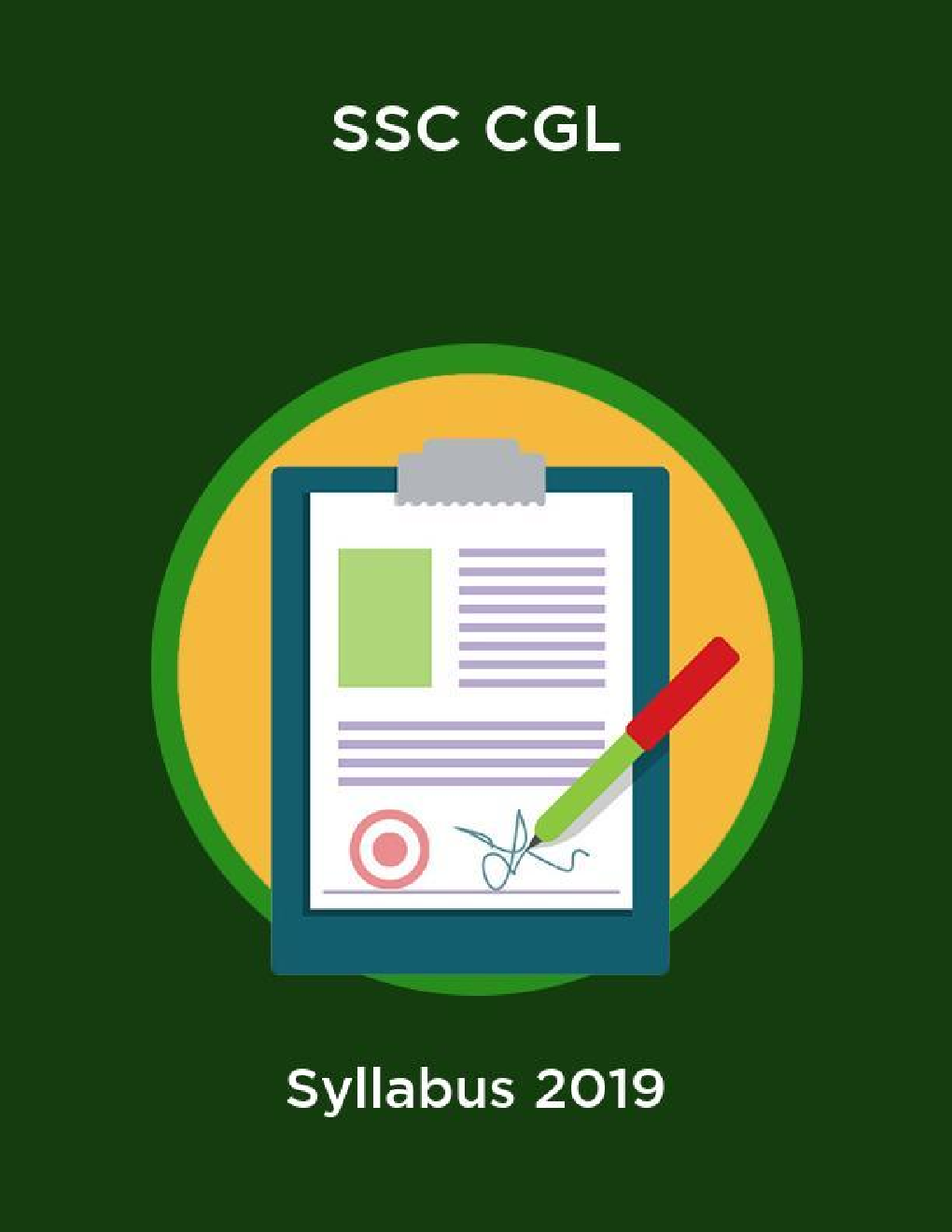 SSC CGL Syllabus 2019 - Page 1