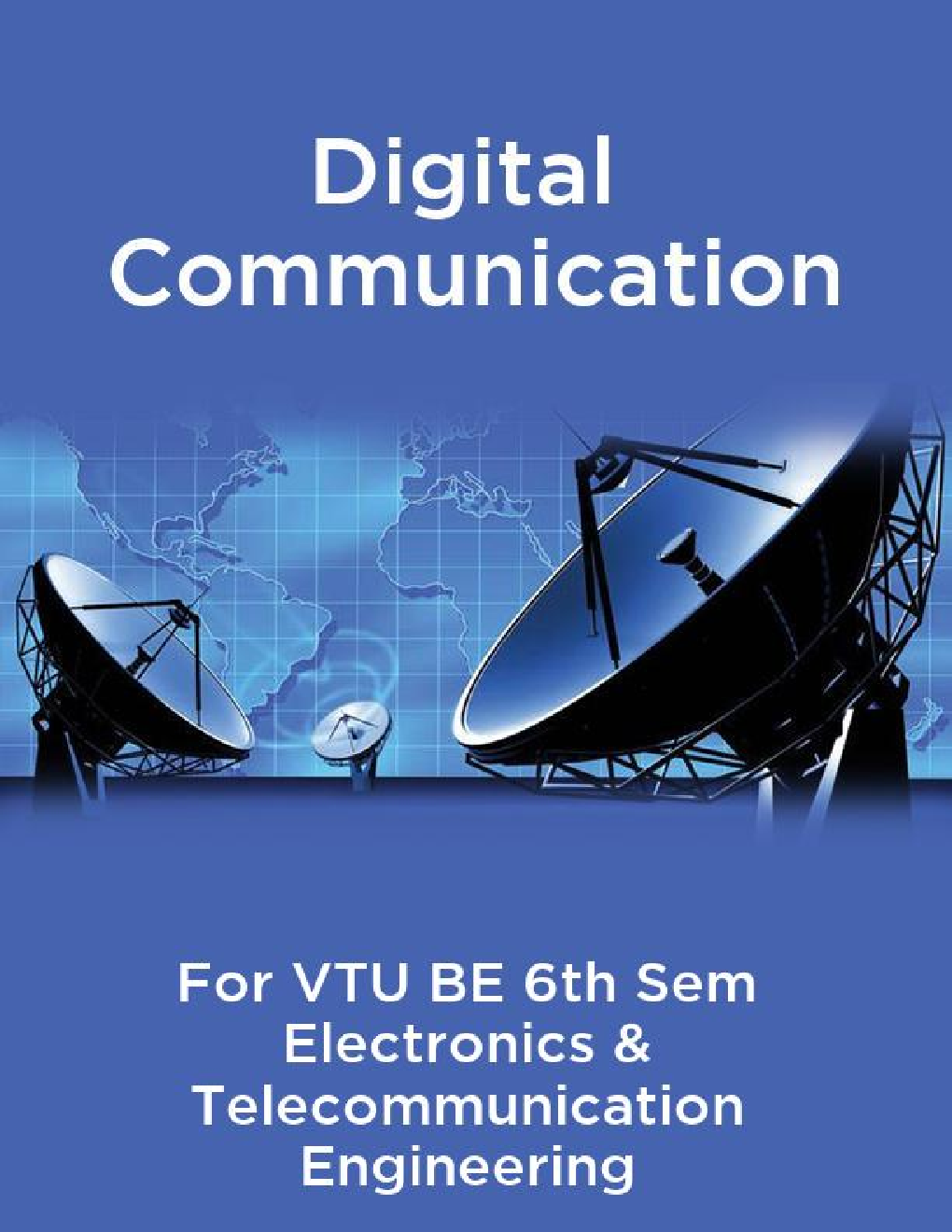 Digital Communication For VTU BE 6th Sem Electronics & Telecommunication Engineering - Page 1