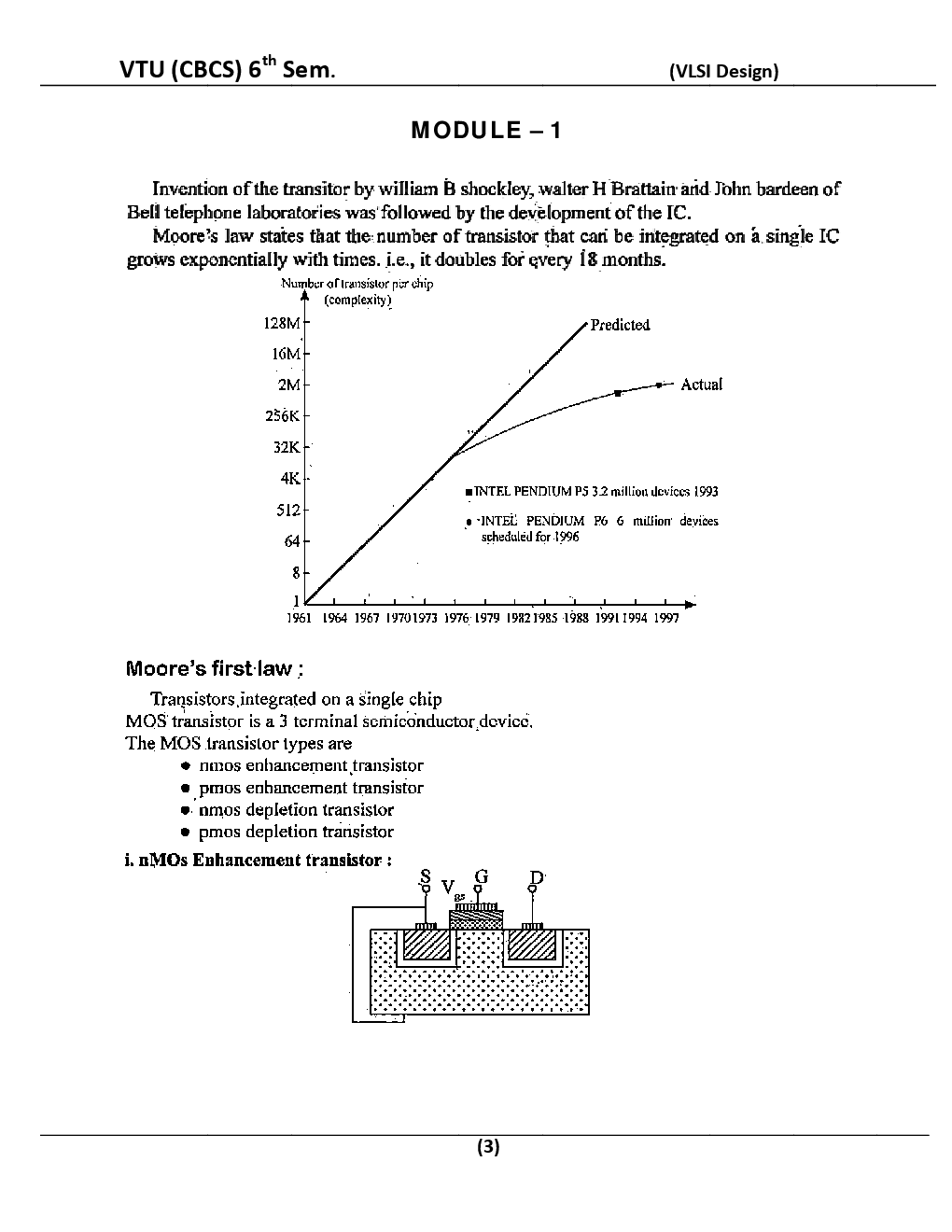 VLSI Design For VTU BE 6th Sem Electronics & Telecommunication Engineering - Page 4