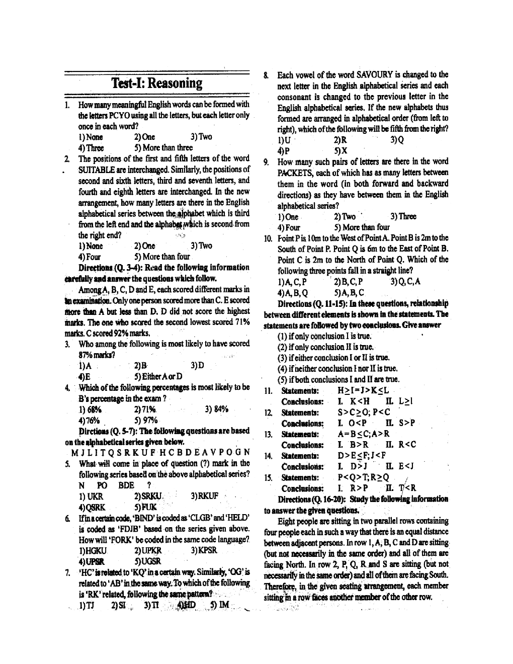 EPFO Assistant Question Paper With Answer Paper-2 - Page 2