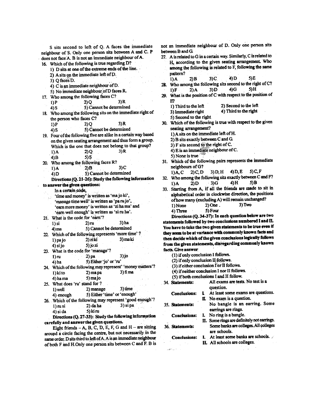 EPFO Assistant Question Paper With Answer Paper-2 - Page 3