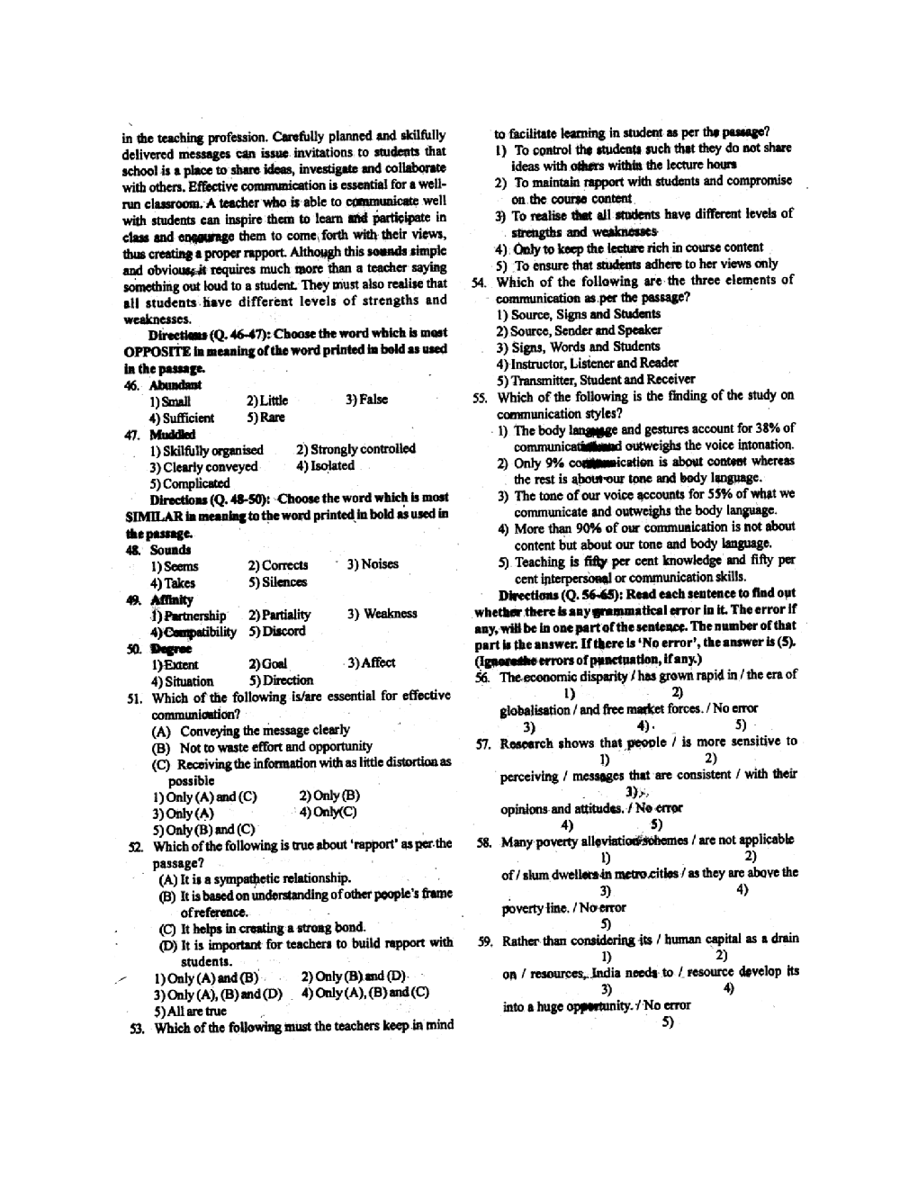 EPFO Assistant Question Paper With Answer Paper-2 - Page 5
