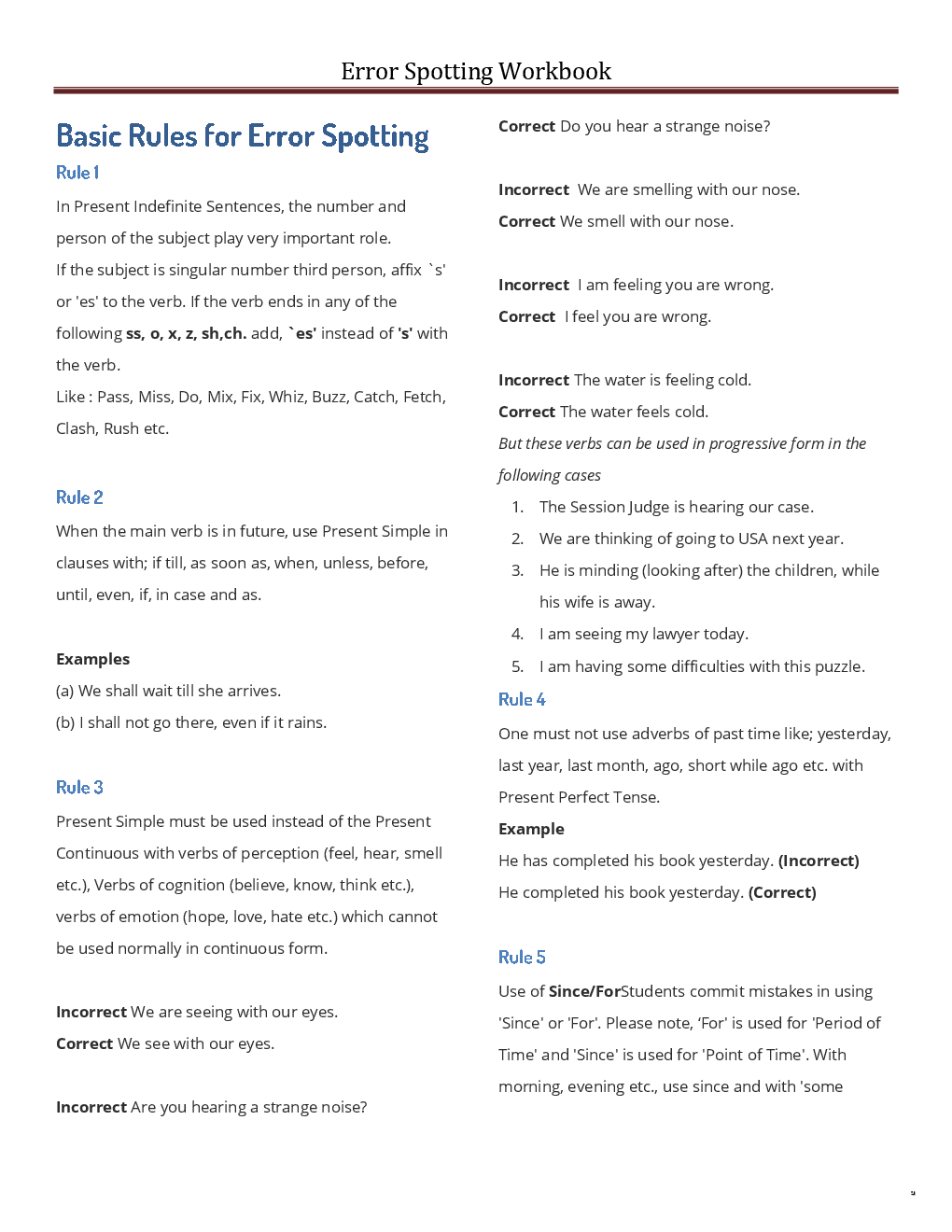 Error Spotting And Correction A Study Material For SSC CGL Tier-2 - Page 3