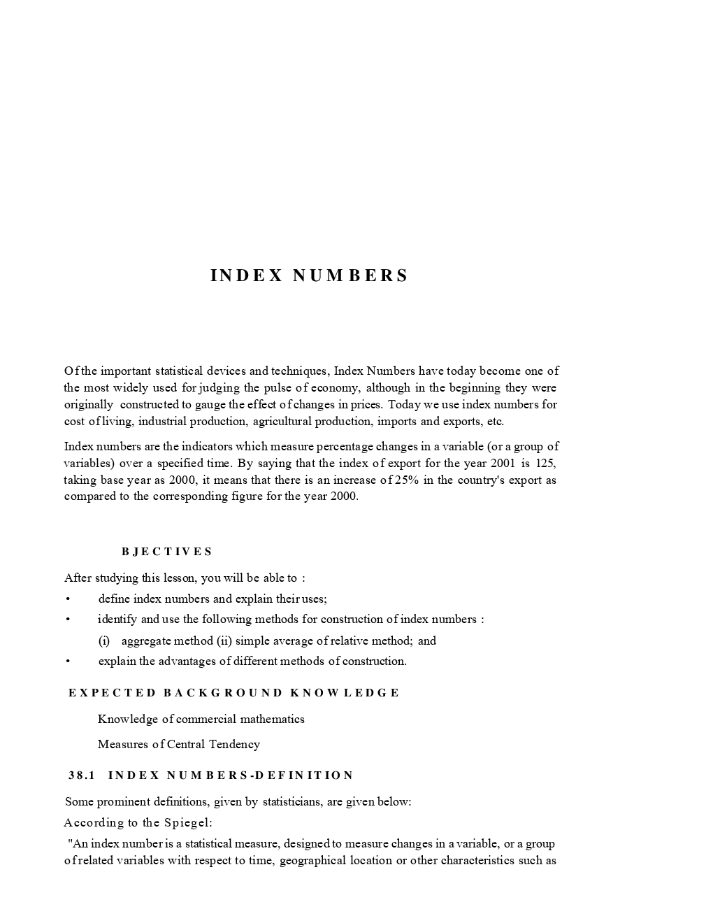 Index Number A Study Material For SSC CGL Tier-2 - Page 3