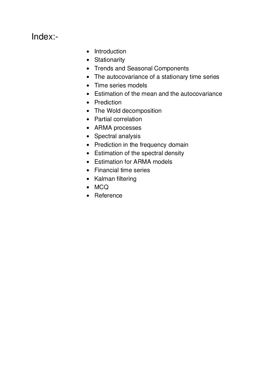Time Series Analysis A Study Material For SSC CGL Tier-2 - Page 2