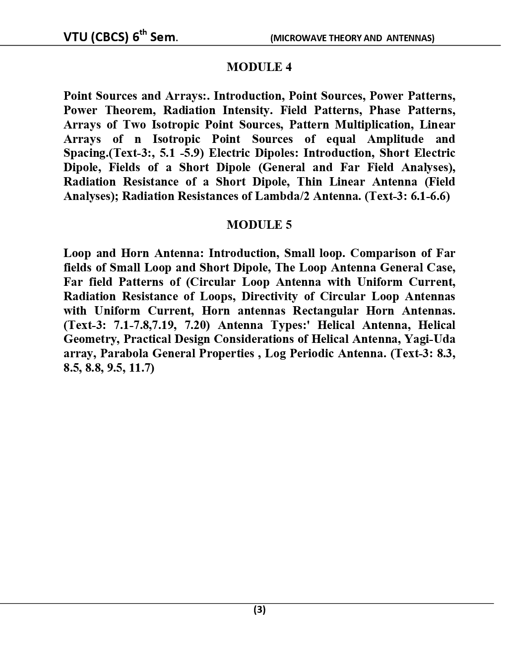 Microwave Theory And Antennas For VTU BE 6th Sem Electronics & Telecommunication Engineering - Page 4