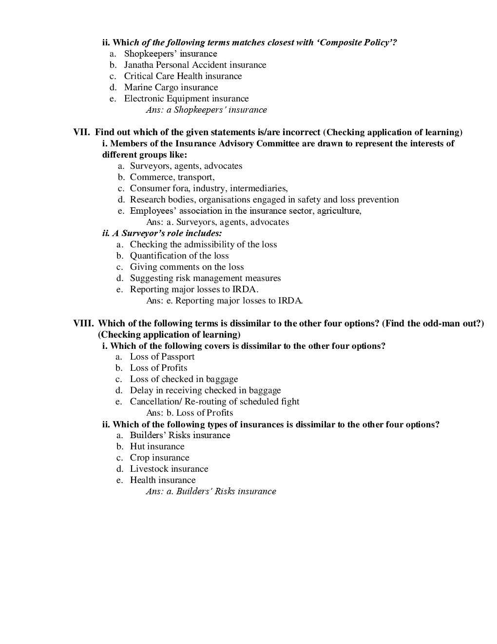 LIC ADO Sample Question Paper With Answer-2 - Page 4