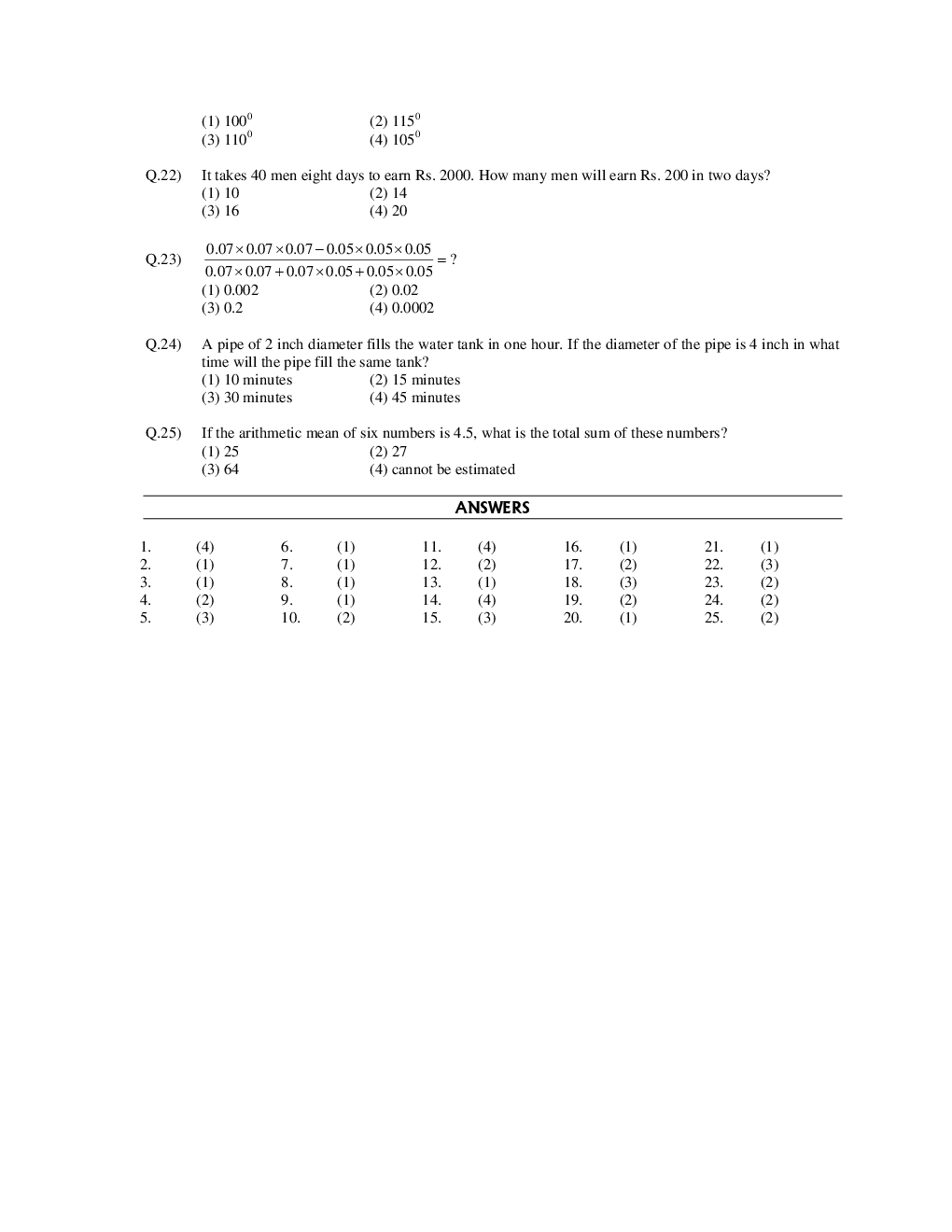 LIC ADO Sample Question Paper With Answer-3 - Page 4