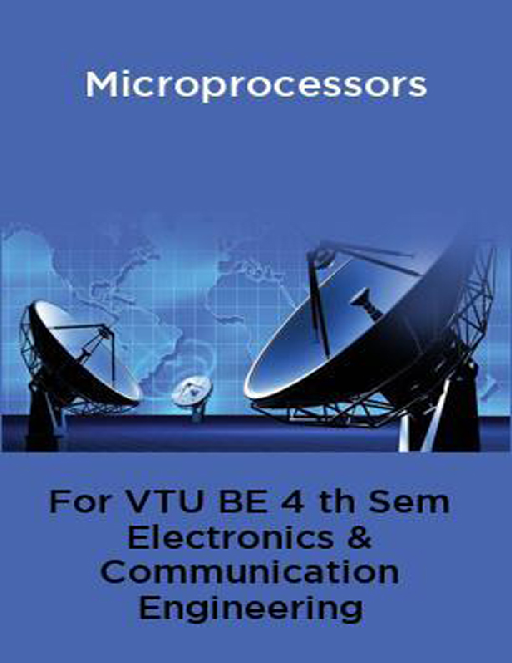 Microprocessors For VTU BE 4th Sem Electronics & Communication Engineering - Page 1