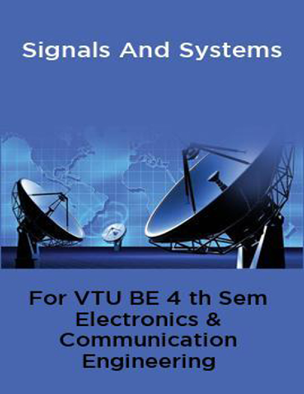 Signals And Systems For VTU BE 4th Sem Electronics & Communication Engineering - Page 1