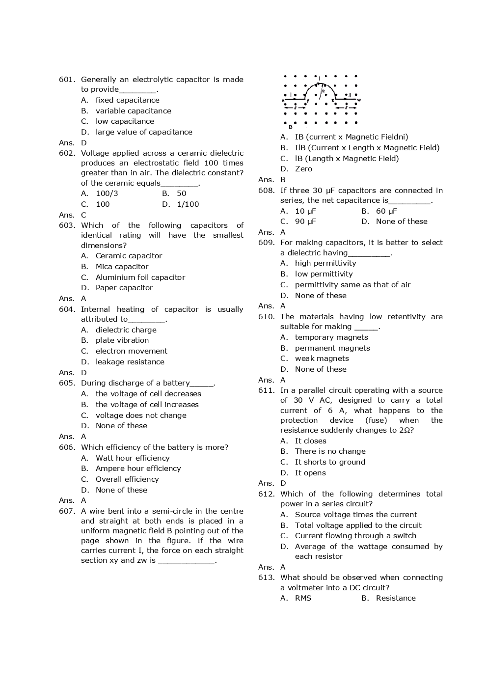 SSC JE EE Previous Year Paper With Answer 2016 - Page 2