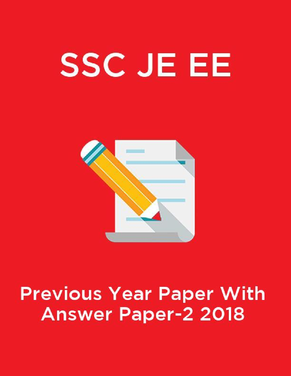SSC JE EE Previous Year Paper With Answer Paper-2 2018 - Page 1