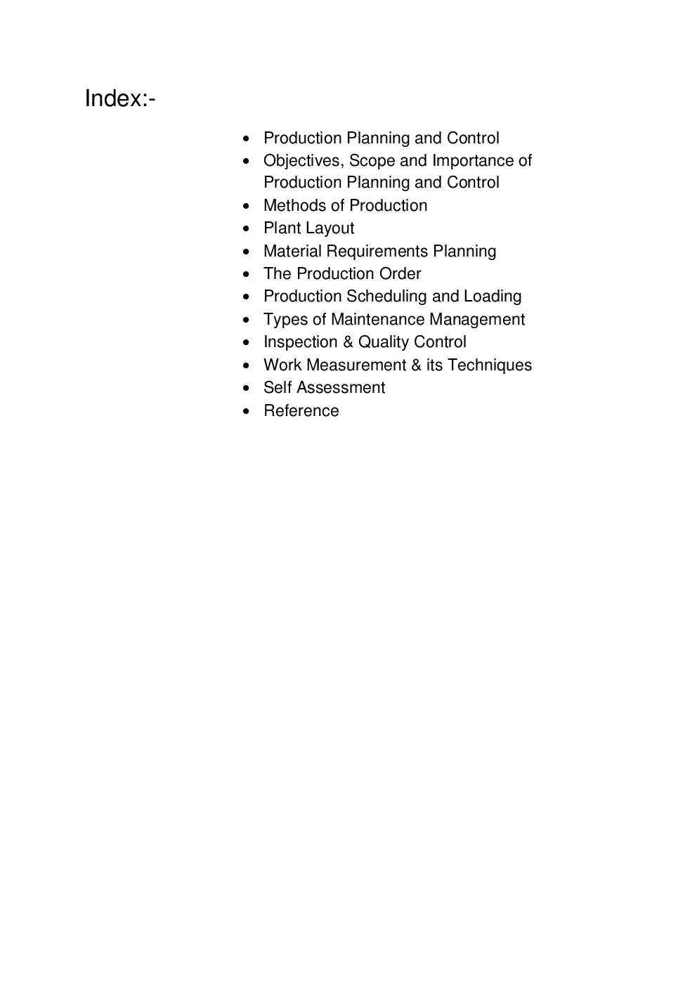 Gate Study Material Production Planning And Control For Mechanical Engineering - Page 2