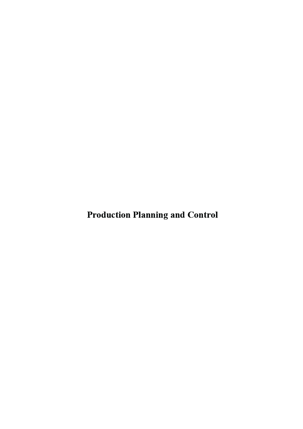 Gate Study Material Production Planning And Control For Mechanical Engineering - Page 3