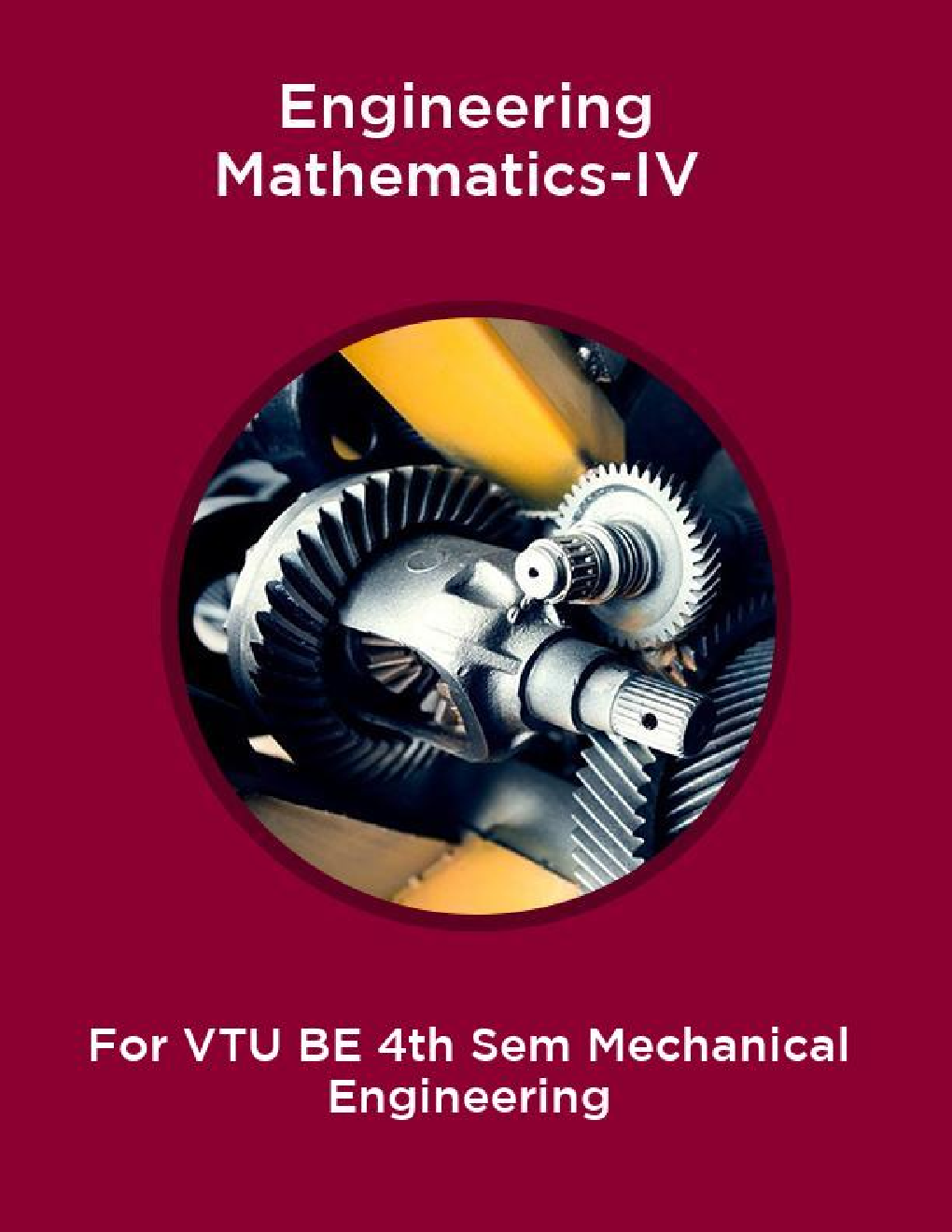 Engineering Mathematics-IV For VTU BE 4th Sem Mechanical Engineering - Page 1