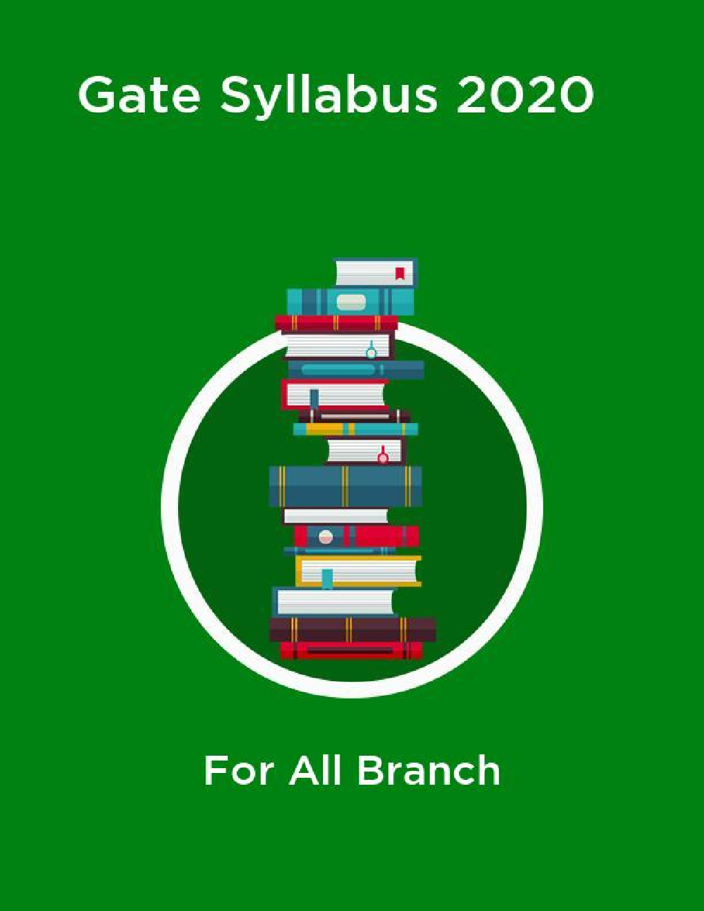 Gate Syllabus 2020 For All Branch - Page 1