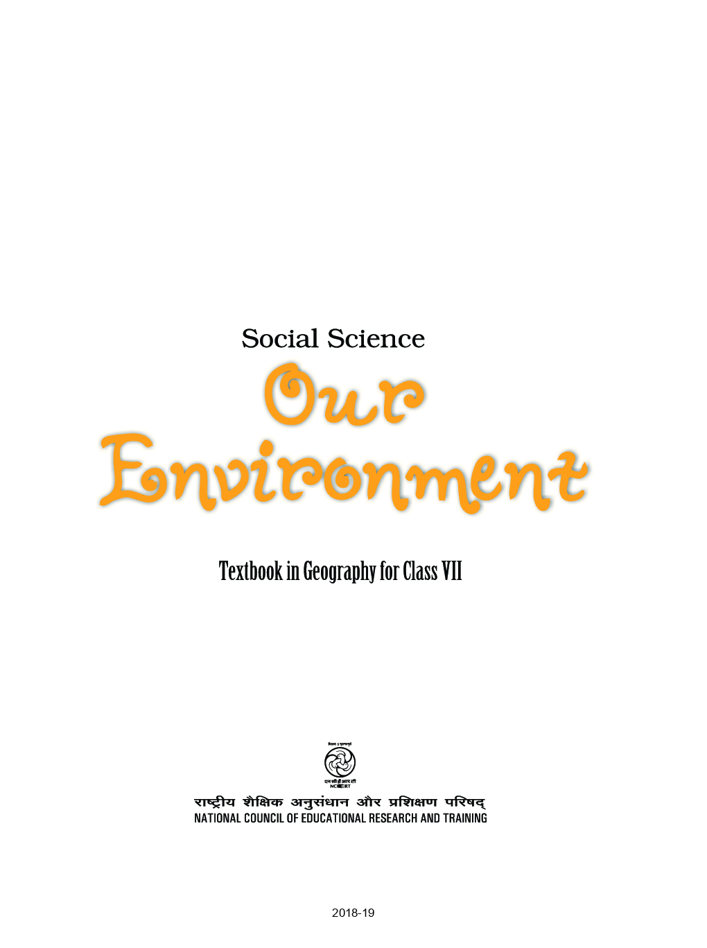 NCERT Social-Science Our Enviornment Textbook In Geography For Class-7 - Page 2