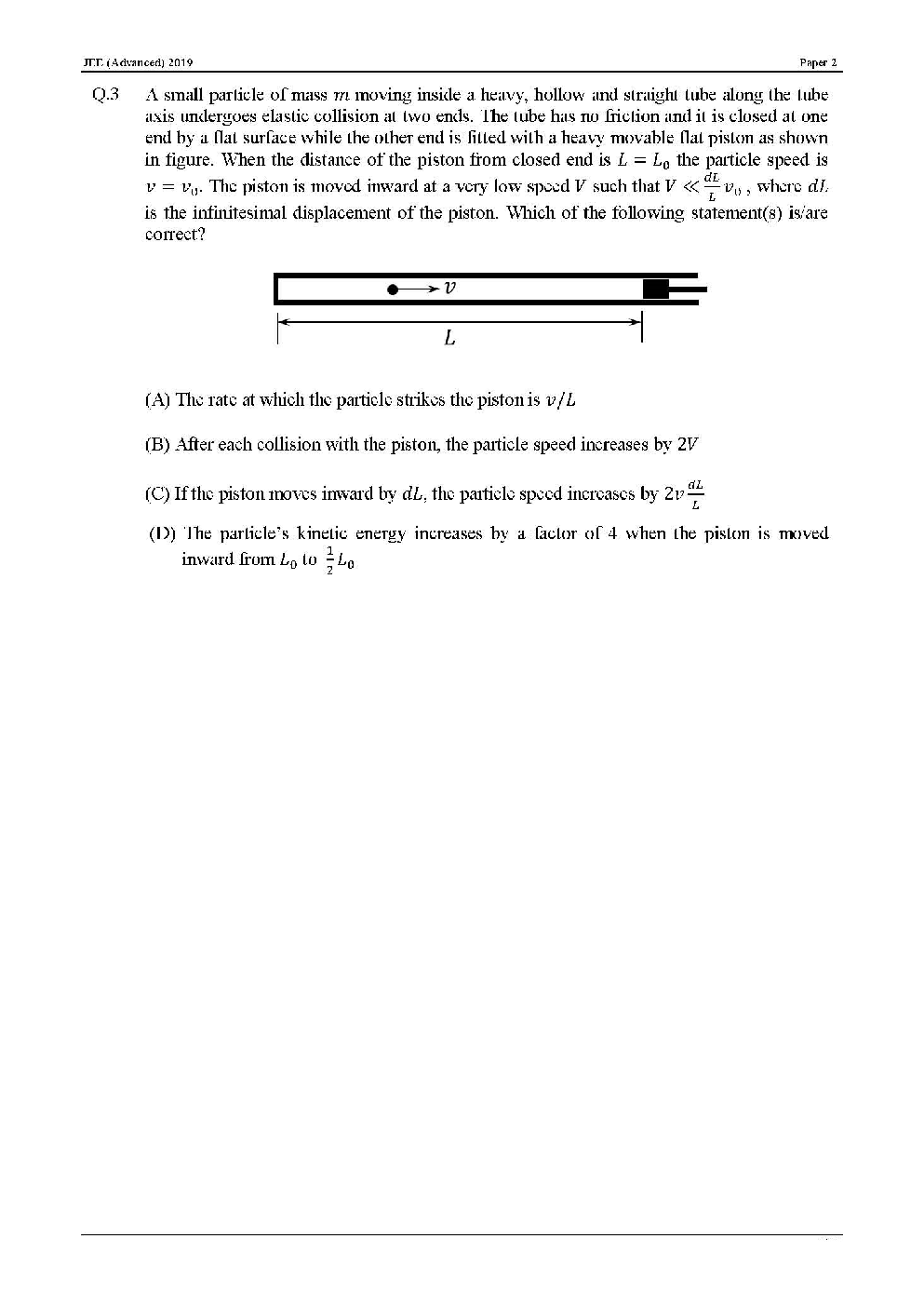 JEE Advanced Previous Year Question Paper With Answer Paper-2 2019 - Page 4