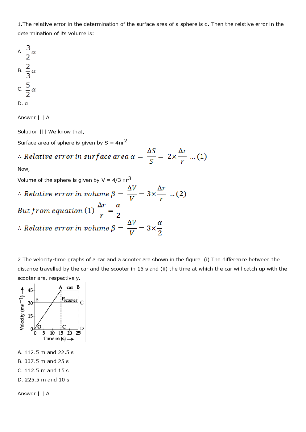 JEE Mains Physics Previous Year Question Paper With Answer 2018 - Page 2