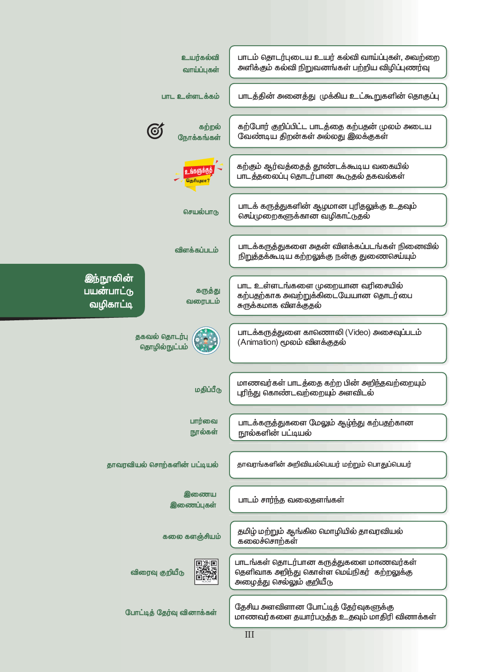 TNSCERT Bio-Botany Volume-1 Tamil Medium Class-11 - Page 4