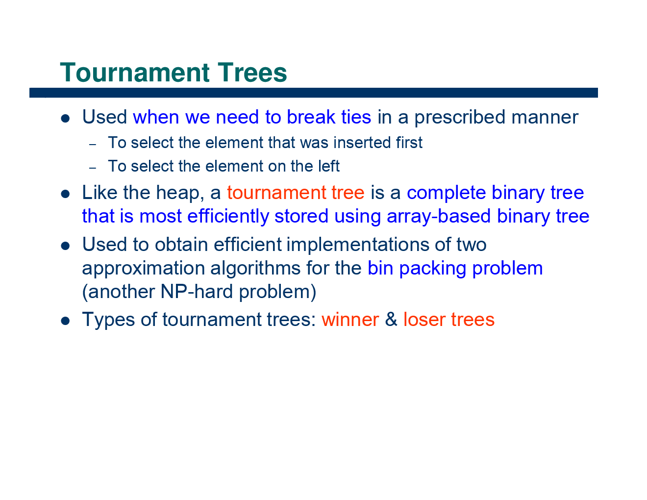 Bin Packing And Tournament Tree - Page 3