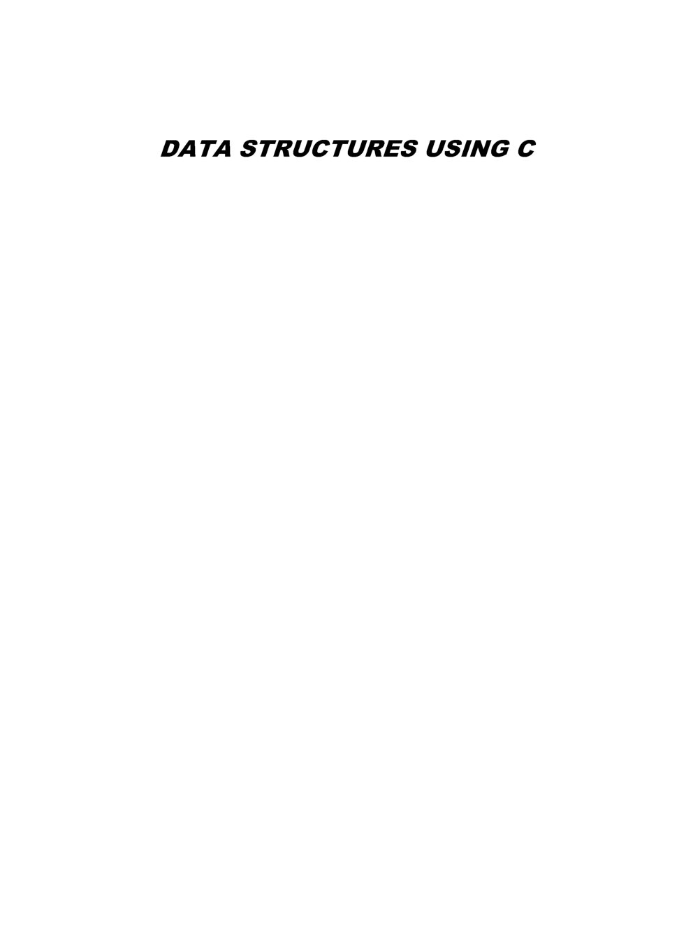 Data Structure Using C - Page 2
