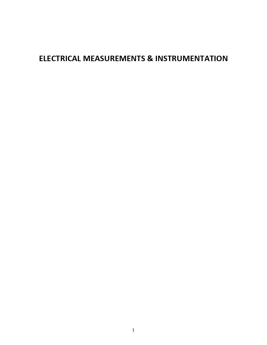 JNTUA Electrical Measurement For Electrical & Electronic Engineering 3rd Sem - Page 2