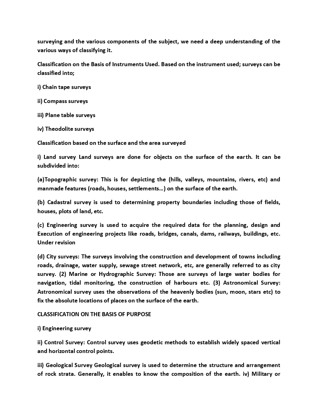 RGPV Advance Surveying & Remote Sensing For Civil Engineering 3rd Sem - Page 3
