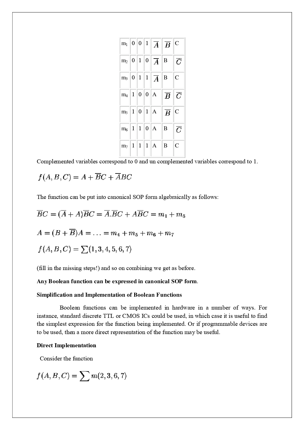 VTU Digital Electronics For Electronics & Communication Engineering 3rd Sem - Page 5